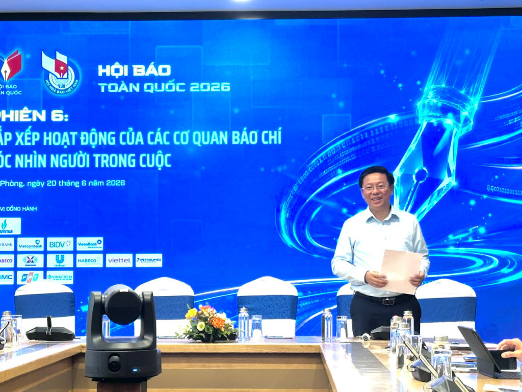 Đồng chí Trần Thanh Lâm, Ủy viên Trung ương Đảng, Phó Trưởng Ban Tuyên giáo và Dân vận TW: trong những khó khăn cũng mở ra những cơ hội để hình thành mô hình báo chí hiện đại hơn, chuyên nghiệp hơn và phù hợp hơn với xu hướng phát triển của truyền thông số