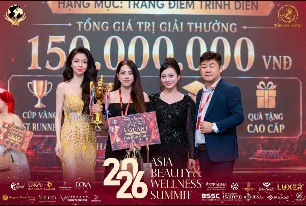 Khoảnh khắc ghi nhận tại FABIA Season 9 - dấu mốc đẹp cho hành trình theo đuổi makeup nghệ thuật (Ảnh: BTC)
