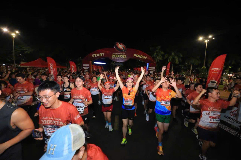 Ban tổ chức giải chạy kỳ vọng Buôn Ma Thuột Robusta Half Marathon VTV8 2026 sẽ trở thành sự kiện thường niên mang dấu ấn riêng của Đắk Lắk.