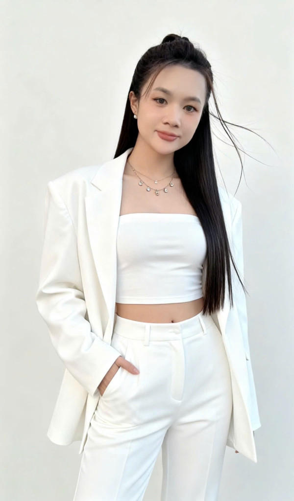 Nguyễn Thị Hoa – gương mặt trẻ đến từ Học viện Thẩm mỹ Quốc tế Evaxinh Ninh Bình, ghi dấu tại hạng mục Chăm sóc da FABIA Season 9 (Ảnh: BTC)