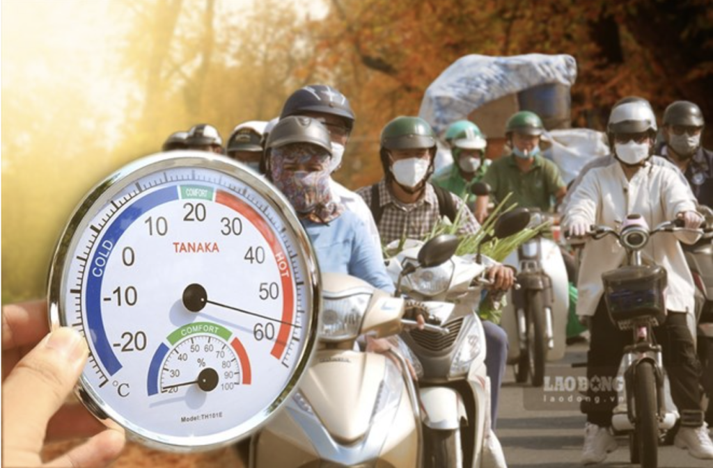Miền Bắc nắng nóng đỉnh điểm, Hà Nội cao nhất 40°C (Ảnh: Vũ Linh)