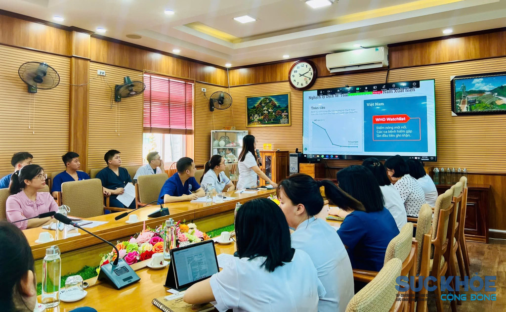 buổi sinh hoạt khoa học được tổ chức với sự tham gia của đội ngũ bác sĩ đang công tác tại Trung tâm (ảnh: TL)
