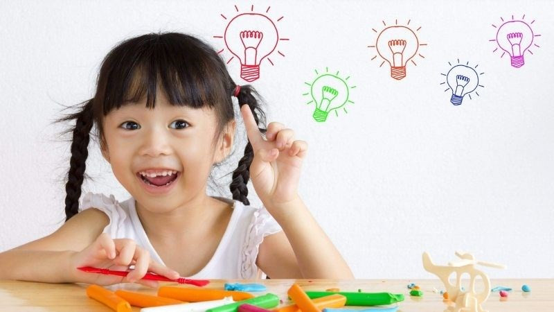 Trẻ được tự do phát triển và sáng tạo (Ảnh: Sưu tầm)
