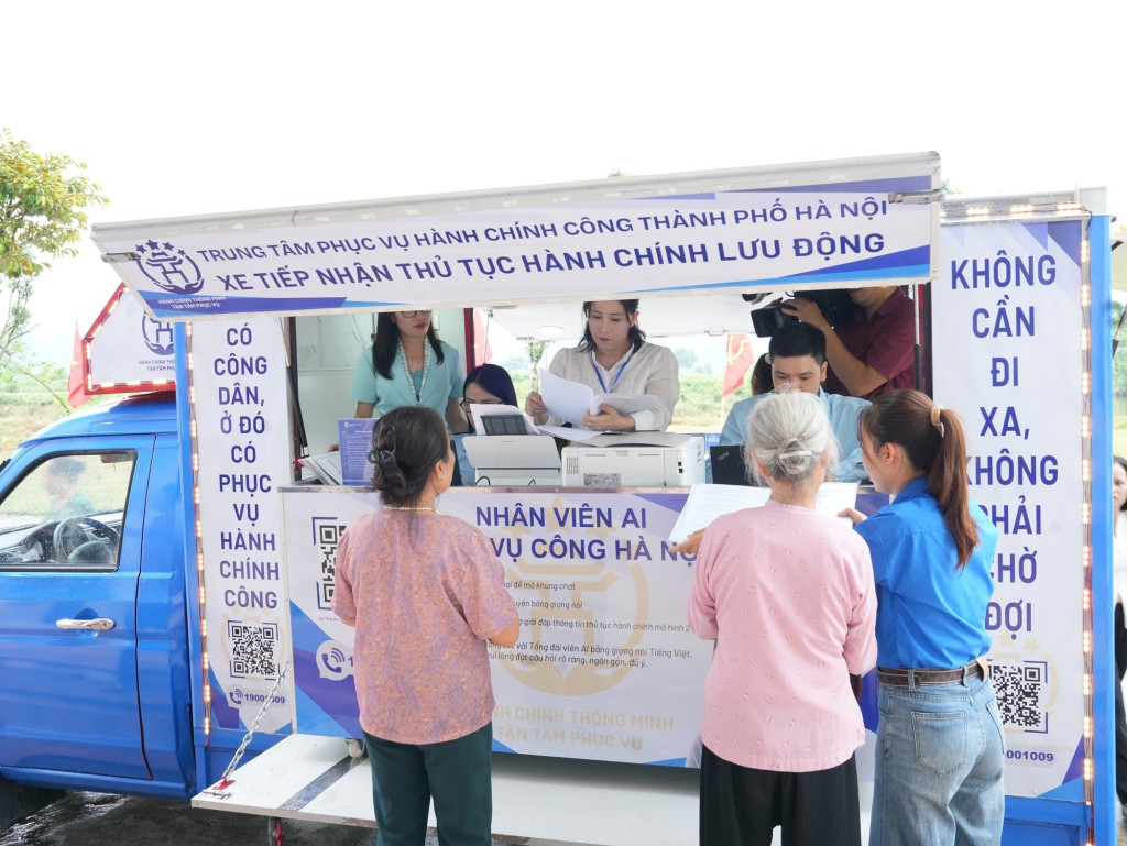Triển khai mô hình “dịch vụ công lưu động” để tạo thuận lợi cho người già
