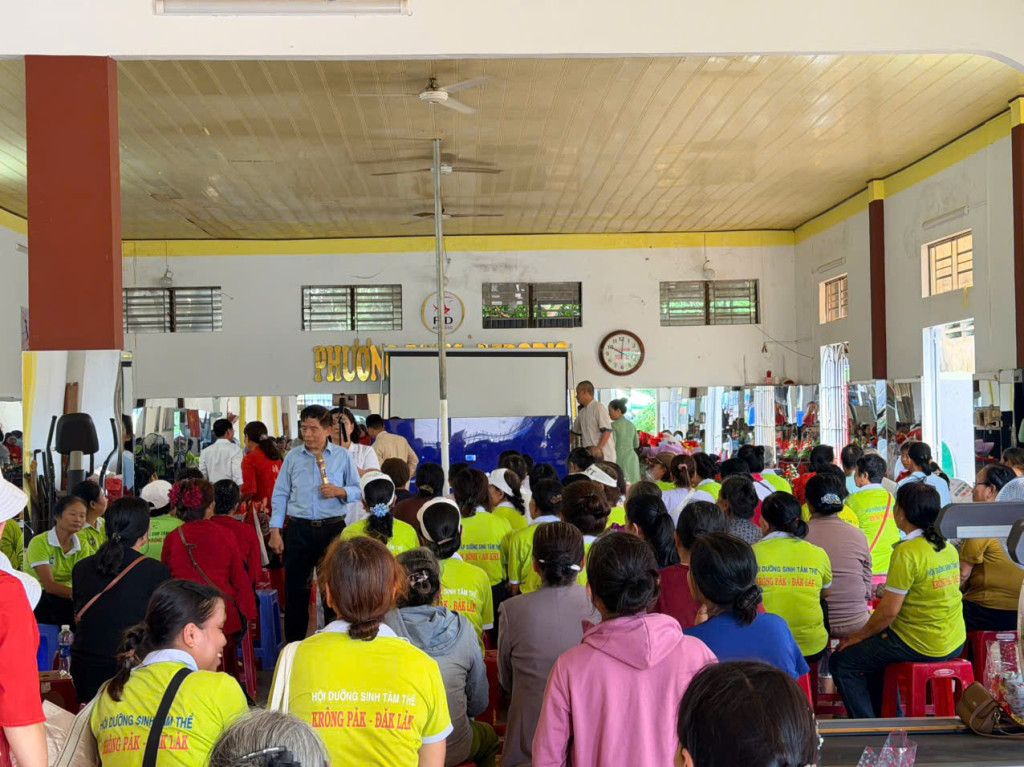 Lớp tập huấn thu hút đông đảo học viên tham dự (Ảnh: PV)