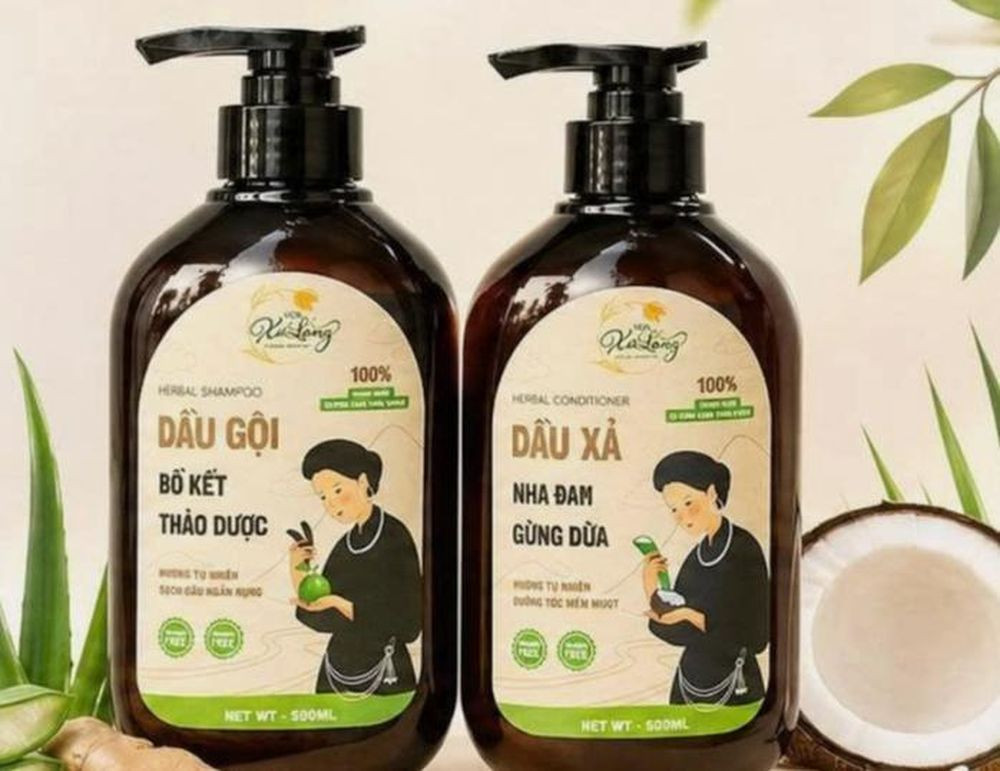 Cặp sản phẩm dầu gội, dầu xả bị thu hồi trên toàn quốc (Ảnh: Internet)