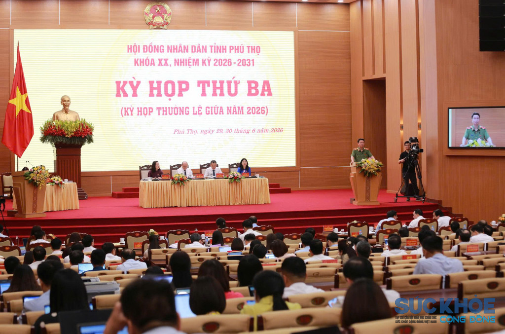 Thiếu tướng Nguyễn Minh Tuấn, Giám đốc công an tỉnh phát biểu tại kỳ họp thứ Ba, HĐND tỉnh khóa XX (ảnh: TL)