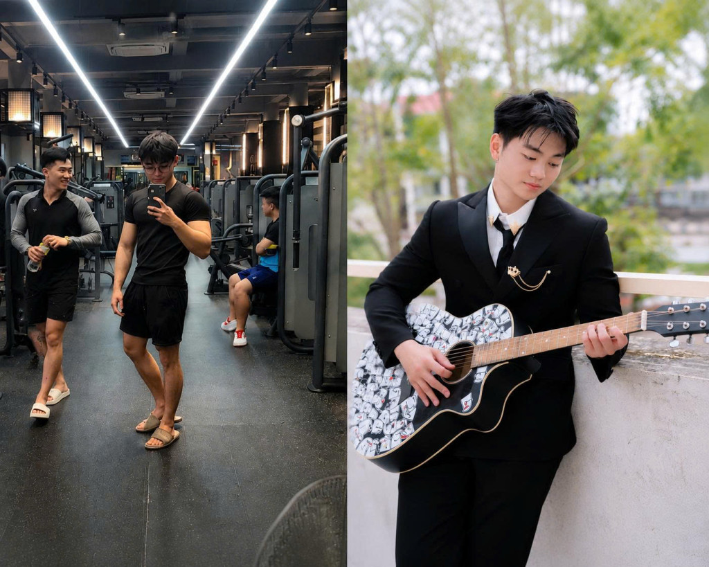 Ngoài thành tích học tập ấn tượng, Khương Huy Vĩnh San còn duy trì lối sống khoa học, thường xuyên tập luyện thể thao và có niềm yêu thích với âm nhạc