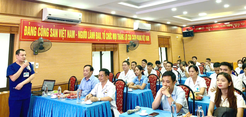 Lãnh đạo, cán bộ, bác sĩ Bệnh viện Phổi tỉnh Phú Thọ tham dự Hội thảo khoa học “Cập nhật hướng dẫn chẩn đoán và điều trị bệnh phổi tắc nghẽn mạn tính năm 2026”(ảnh: TL)