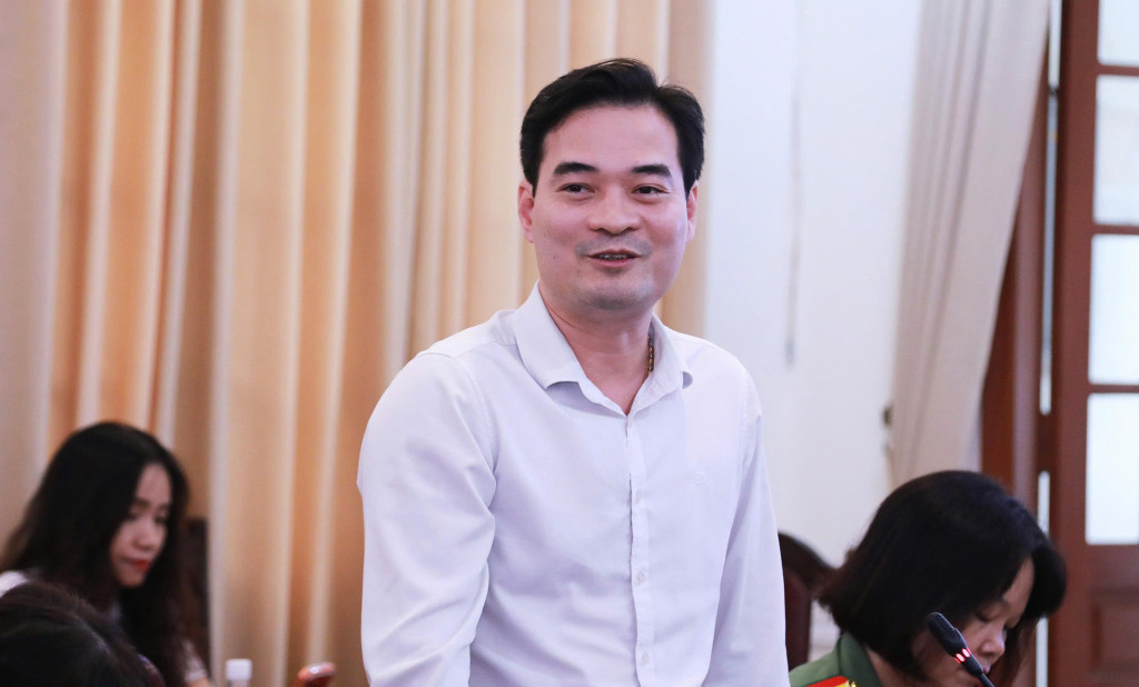TS.Dược sĩ Chu Quốc Thịnh, Cục trưởng Cục An toàn thực phẩm, Bộ Y tế phát biểu tại diễn đàn (Ảnh: BTC)