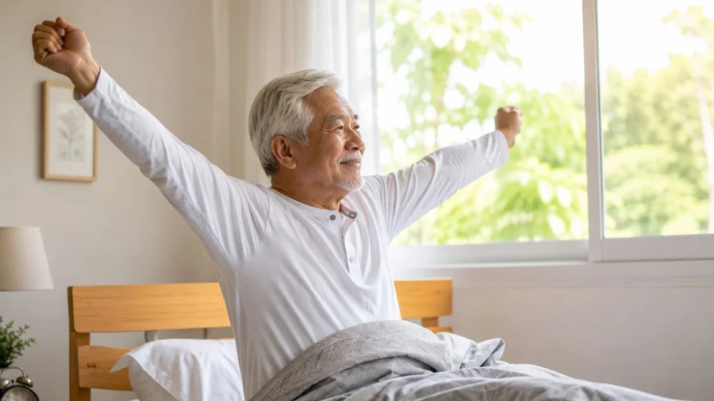 Người cao tuổi nên quan tâm đến chất lượng giấc ngủ (Ảnh: Sưu tầm)