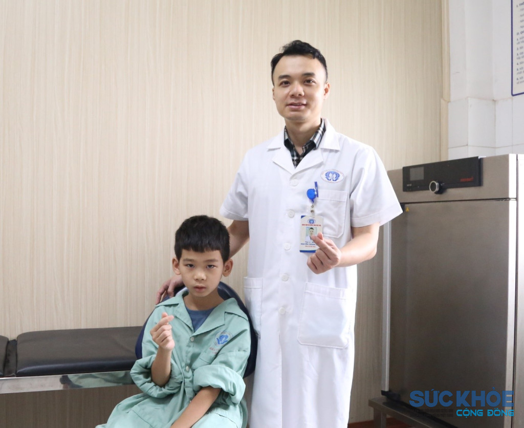 Sau 10 ngày điều trị bé T đã bình phục và được ra viện(ảnh:TL)