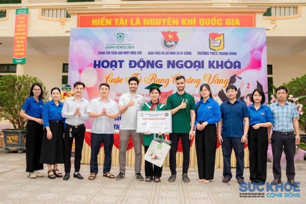 Hoạt động ngoại khoa tại trường THCS Thanh Đình (ảnh: TL)