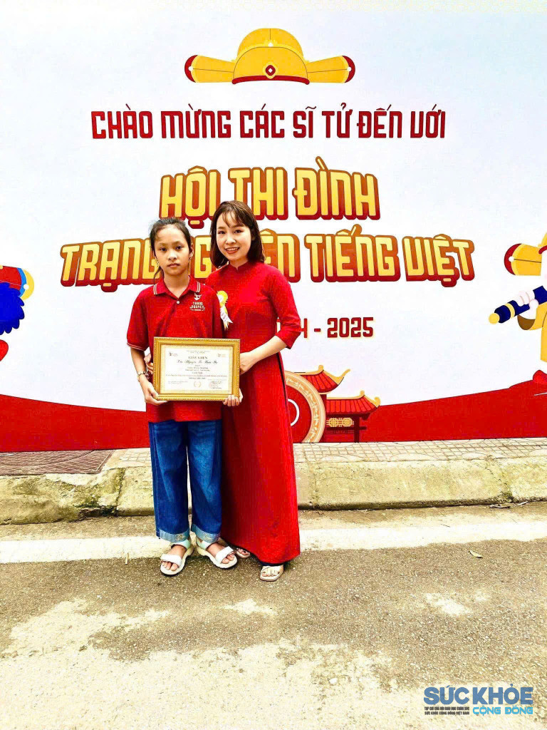 Học sinh trường Tiểu học Hy Cương đoạt giải tại hội thi trạng nguyên Tiếng Việt (ảnh: TL)
