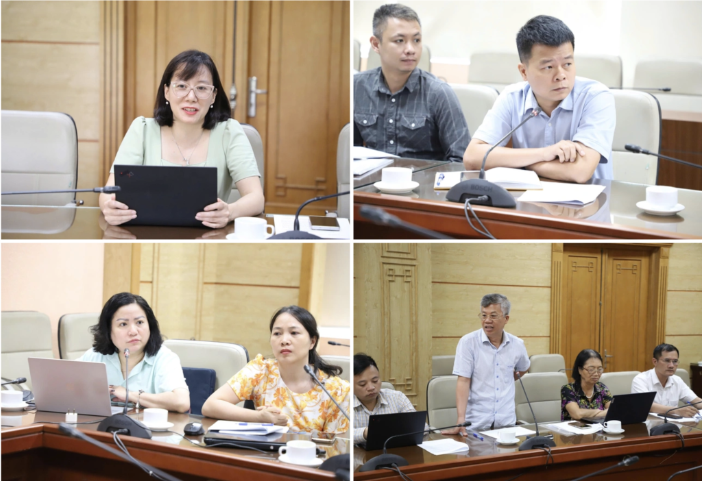 Các đại biểu tham dự cuộc họp phát biểu (Ảnh: Bộ Y tế)