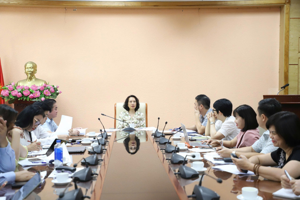Quang cảnh cuộc họp (Ảnh: Bộ Y tế)