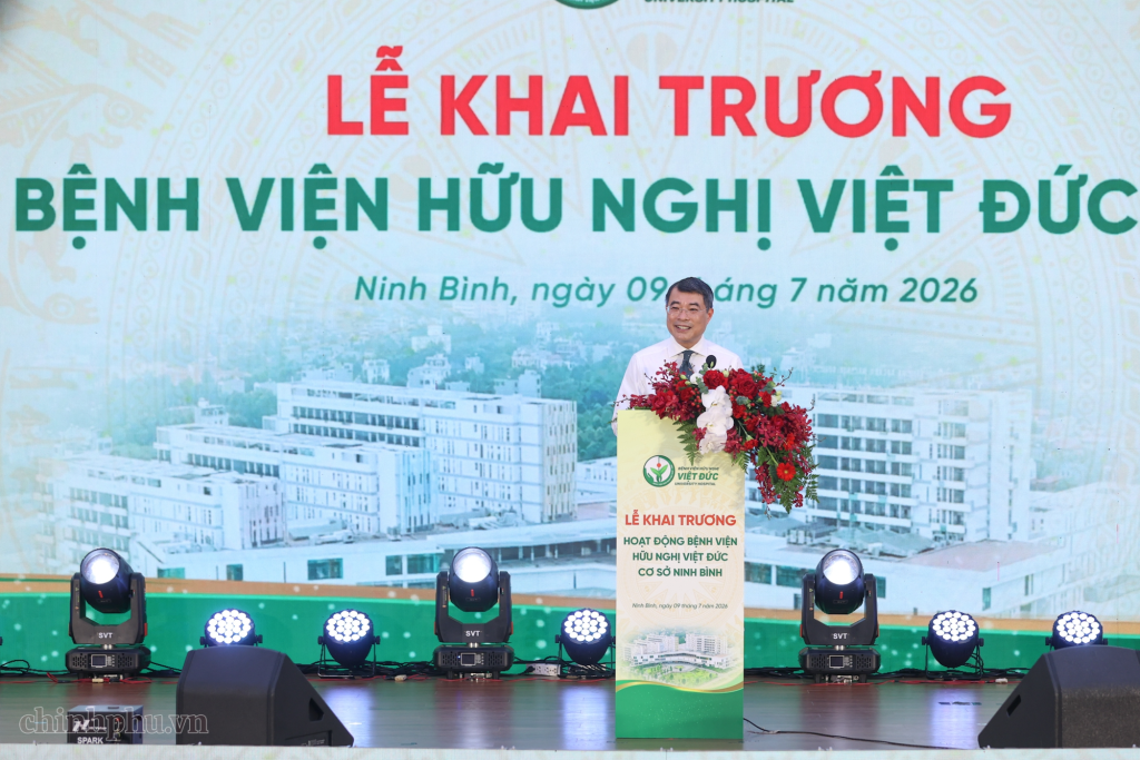 Thủ tướng Lê Minh Hưng phát biểu tại buổi lễ (Ảnh: VGP/Nhật Bắc)
