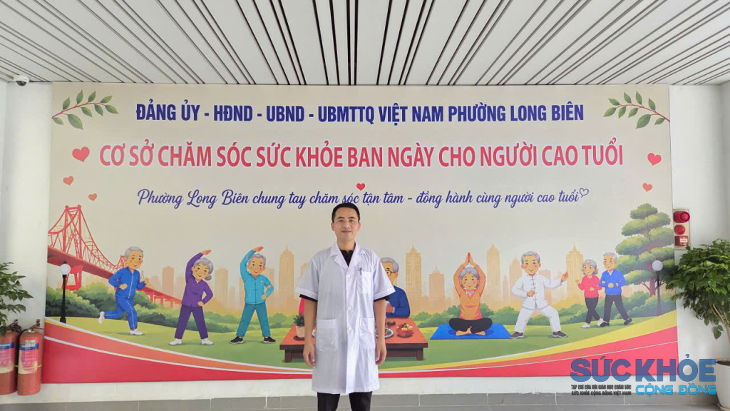 Bác sĩ Nguyễn Văn Hùng, phụ trách Điểm y tế Thạch Bàn