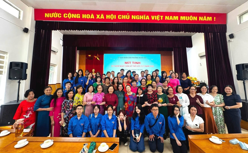 (Ảnh: Trạm Y tế phường Nghĩa Đô)