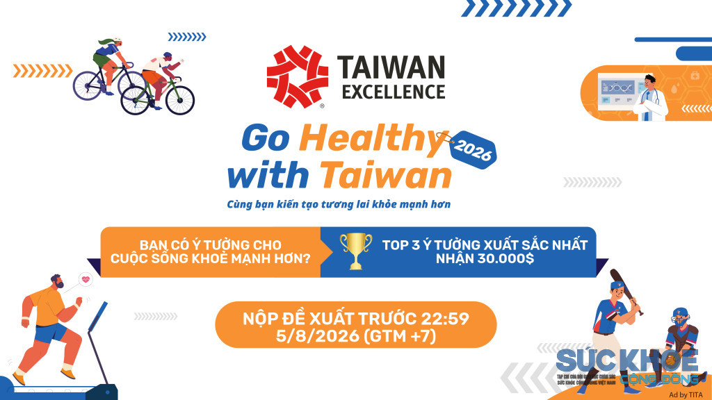 Go Healthy with Taiwan 2026 kết nối sáng kiến toàn cầu vì một tương lai khỏe mạnh hơn  (Ảnh: BTC)