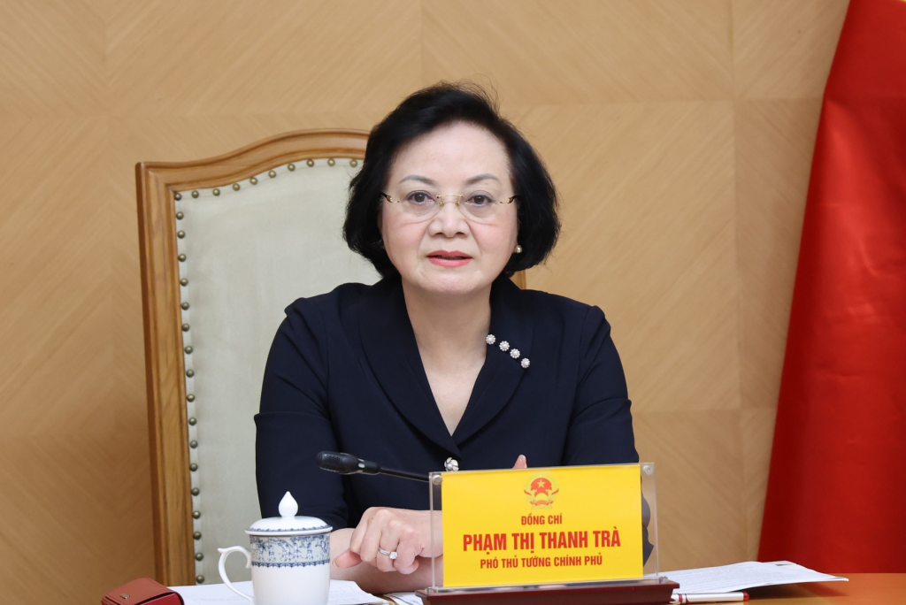 Phó Thủ tướng Phạm Thị Thanh Trà làm Trưởng Ban Chỉ đạo liên ngành Trung ương về an toàn thực phẩm (Ảnh: Báo Chính phủ)