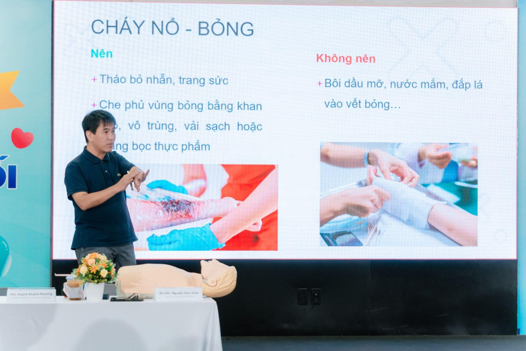 BSCKII. Nguyễn Đức Vinh - Trung tâm cấp cứu A9, Bệnh viện Bạch Mai chia sẻ về các tình huống cấp cứu thường gặp. 