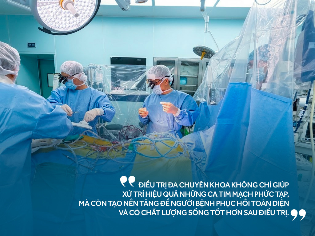 Phía sau mỗi ca phẫu thuật thành công là sự phối hợp chặt chẽ,
 chính xác và tận tâm của cả ê-kíp.
