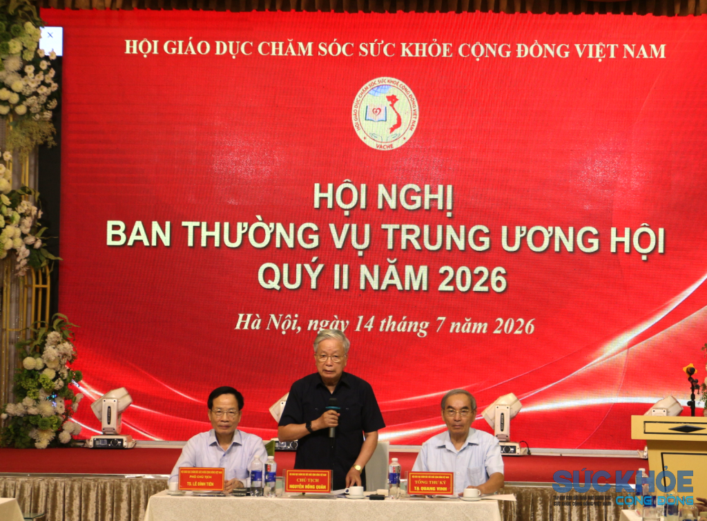 Chủ toạ của hội nghị (Ảnh: PV)