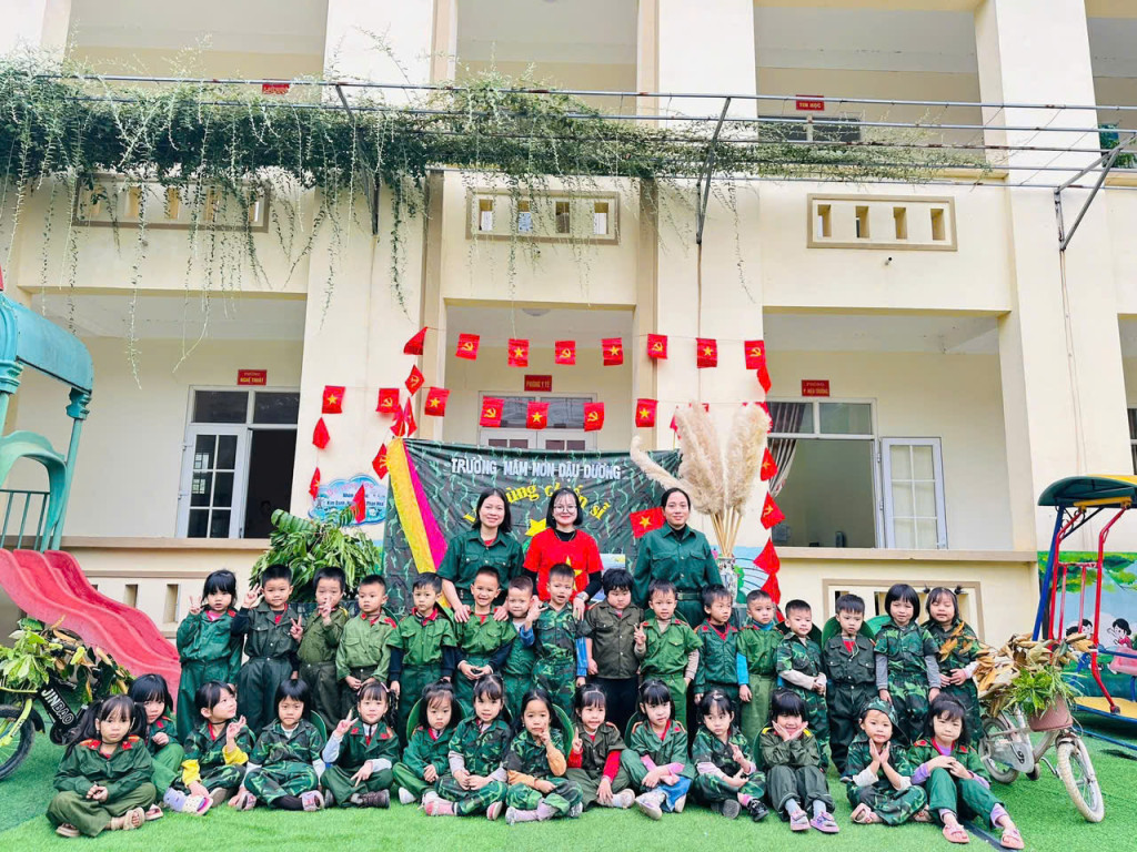 Ngày hội đến trường mầm non dậu Dương (ảnh: TL)