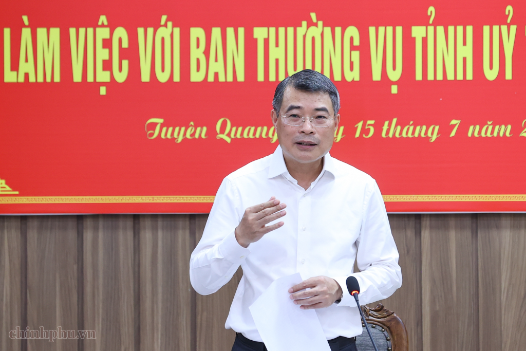 Thủ tướng đề nghị Bộ Công an tiếp tục chỉ đạo Công an tỉnh Tuyên Quang khẩn trương điều tra, xác minh làm rõ vi phạm, đối tượng trong vụ việc và trách nhiệm của các đơn vị, cá nhân có liên quan (Ảnh: VGP/Nhật Bắc)