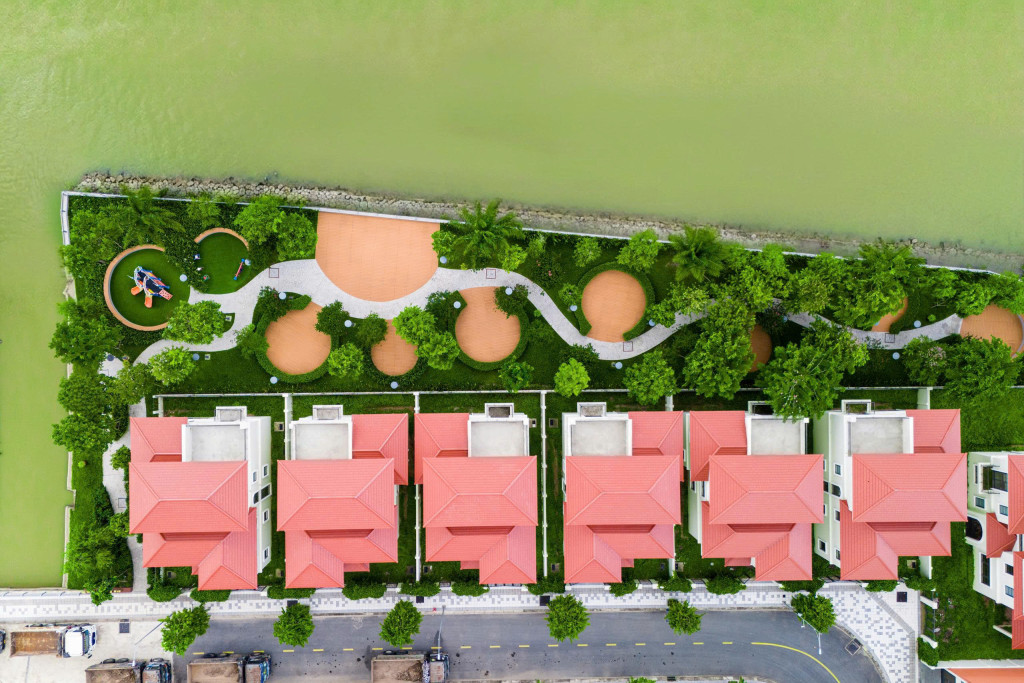 Khu dân cư Phước Thọ được tổ chức không gian theo triết lý “sống cùng sông nước” (Ảnh: T&T Group)