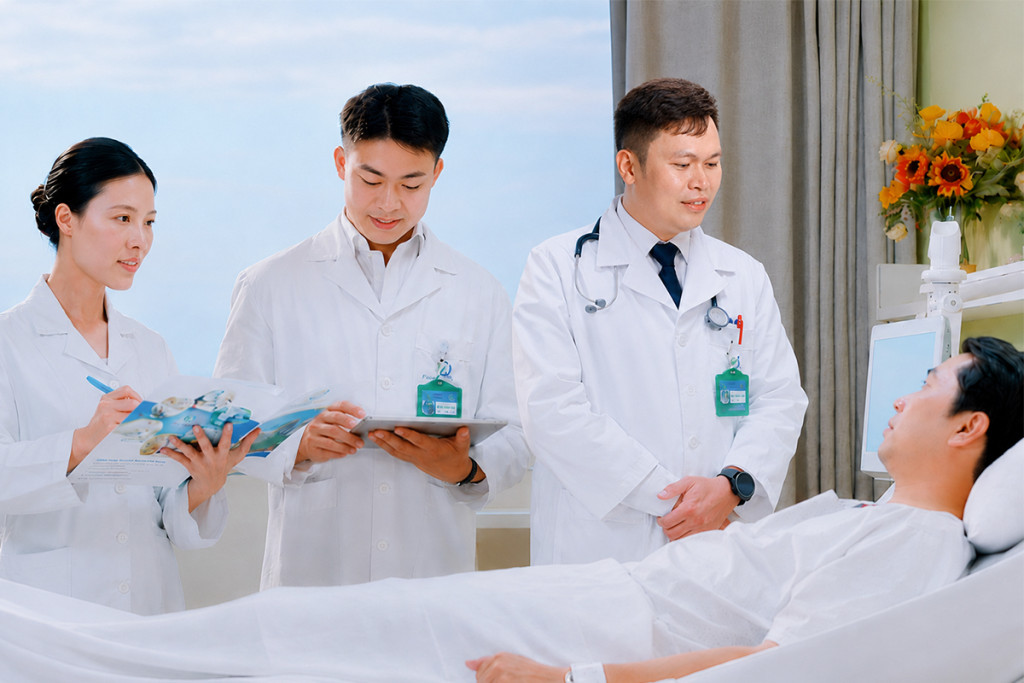 Với nhiều bệnh nhân ung thư, điều cần nhất không chỉ là phác đồ điều trị, mà còn là một điểm tựa để không cảm thấy đơn độc (Ảnh: BVCC)