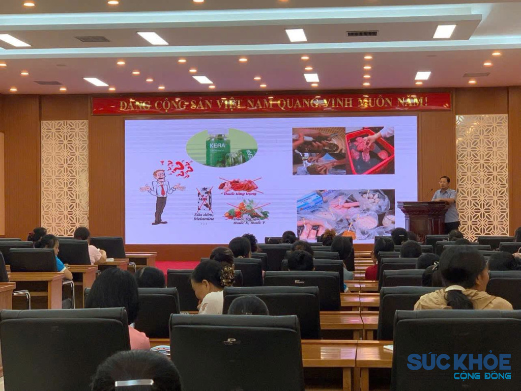 Toàn cảnh hội nghị về công tác an toàn thực phẩm (ảnh: TL)