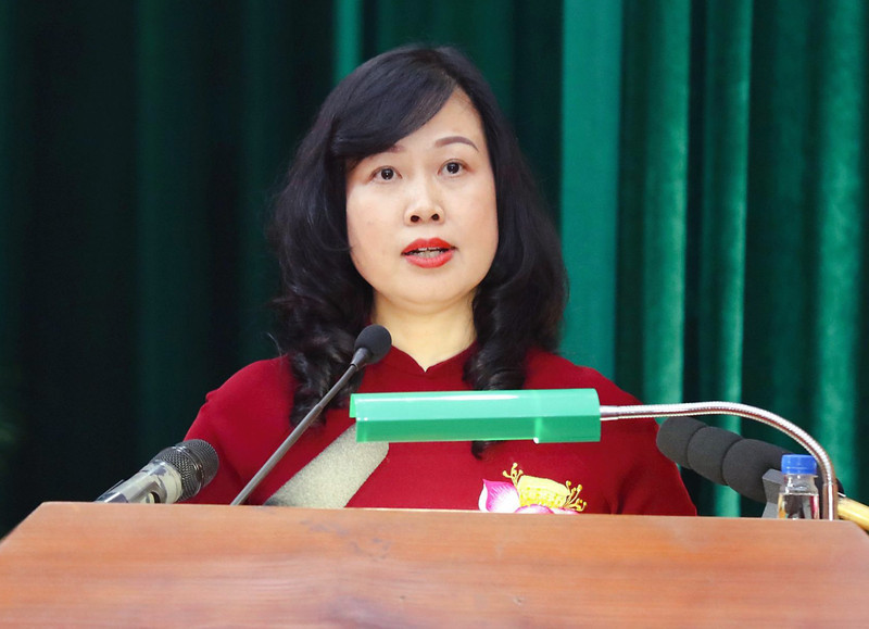 Bộ trưởng Bộ Y tế Đào Hồng Lan yêu cầu tăng cường quản lý, sử dụng tài sản công, cơ sở nhà, đất, thiết bị y tế (Ảnh: Bộ Y tế)