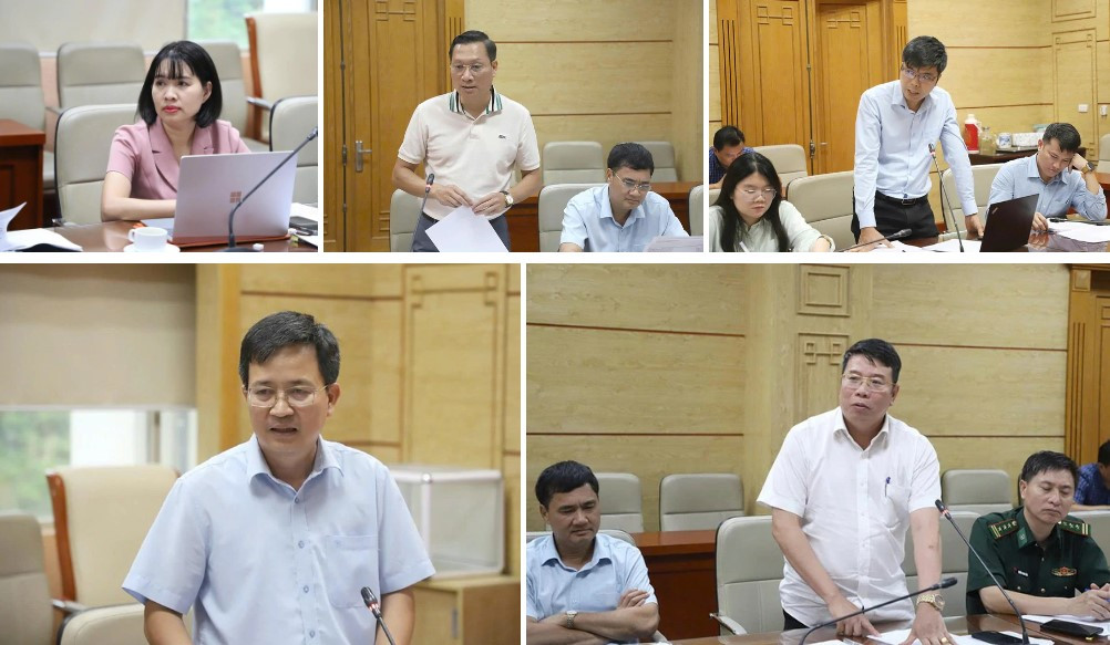 Các đại biểu phát biểu (Ảnh: Trần Minh)