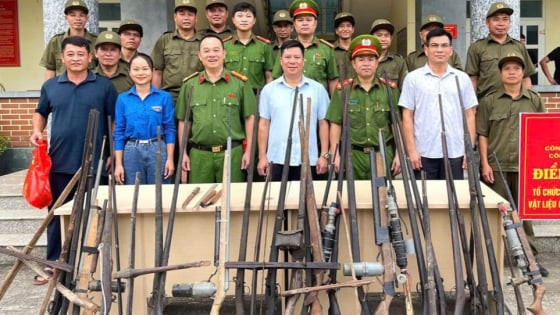 Công an Thanh Hóa “đổi quà lấy vũ khí”: Sáng kiến nhân văn vì sức khỏe cộng đồng