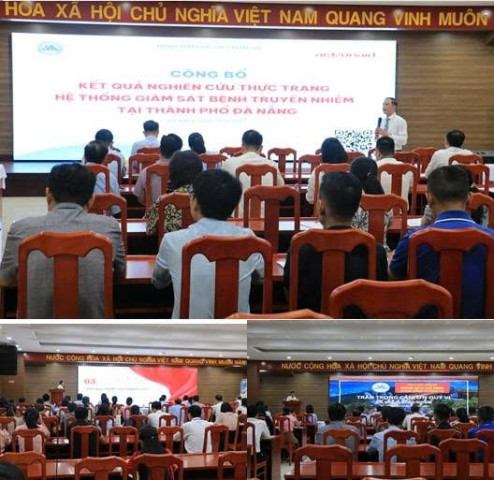 Công bố kết quả 6 tháng thực hiện Dự án "Nâng cao năng lực giám sát bệnh truyền nhiễm tại Đà Nẵng"
