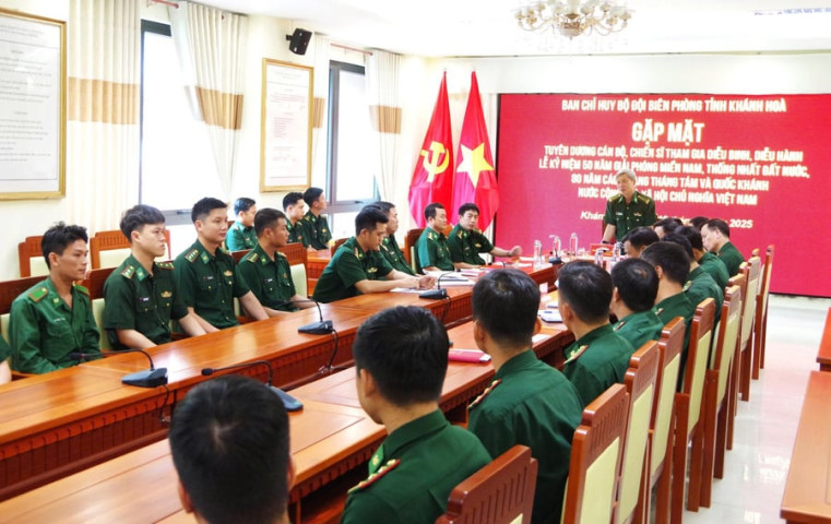 Vinh dự lớn lao của Bộ đội Biên phòng Khánh Hòa tại nhiệm vụ A50, A80