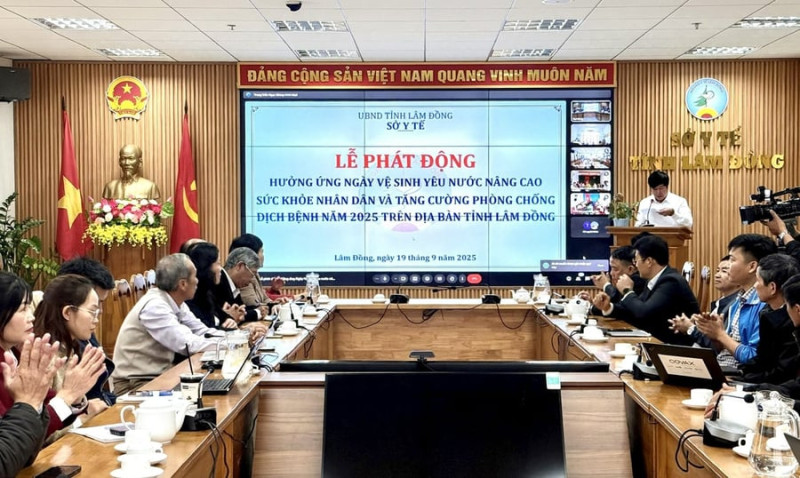 Lâm Đồng phát động phong trào vệ sinh yêu nước, quyết tâm đẩy lùi dịch bệnh truyền nhiễm