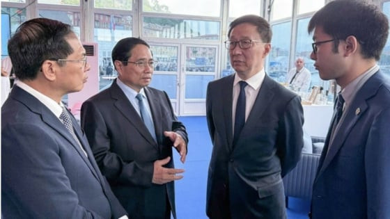Thủ tướng Phạm Minh Chính gặp Phó Chủ tịch Trung Quốc Hàn Chính và nhiều lãnh đạo quốc tế tại UNOC 3