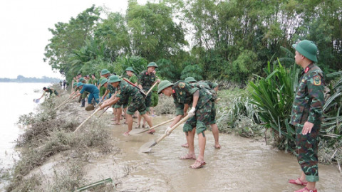 Thanh Hóa: Khẩn trương khắc phục hậu quả của bão Wipha