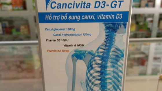 Bộ Y tế thu hồi 2 lô sản phẩm bổ sung canxi–Vitamin D3 vì "trộn thêm chất lạ"