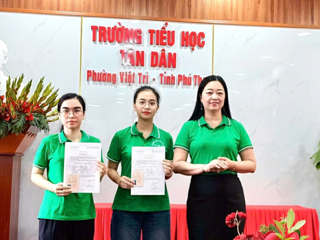 Phú Thọ: Trường tiểu học Tân Dân năm học 2025 – 2026 Kỷ nguyên mới - Kỷ nguyên vươn mình của toàn dân tộc