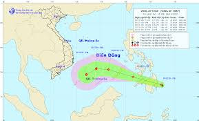 Xuất hiện vùng áp thấp trên đảo Luzon (Philippines) và khả năng đi vào khu vực Bắc Biển Đông