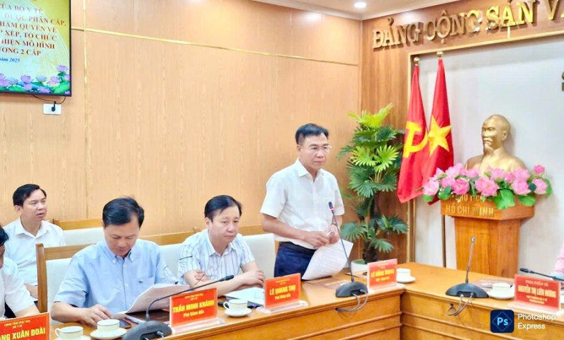 Bộ Y tế kiểm tra công tác phân cấp nhiệm vụ y tế tại Phú Thọ