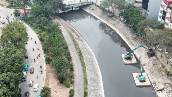 Gấp rút "hồi sinh" sông Tô Lịch trước ngày 2/9/2025