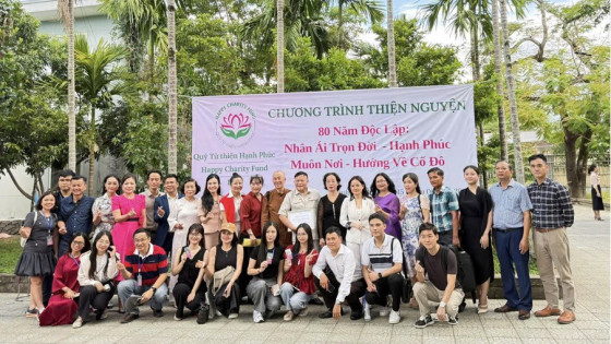 Quỹ Từ thiện Hạnh Phúc tri ân người có công tại Thừa Thiên Huế