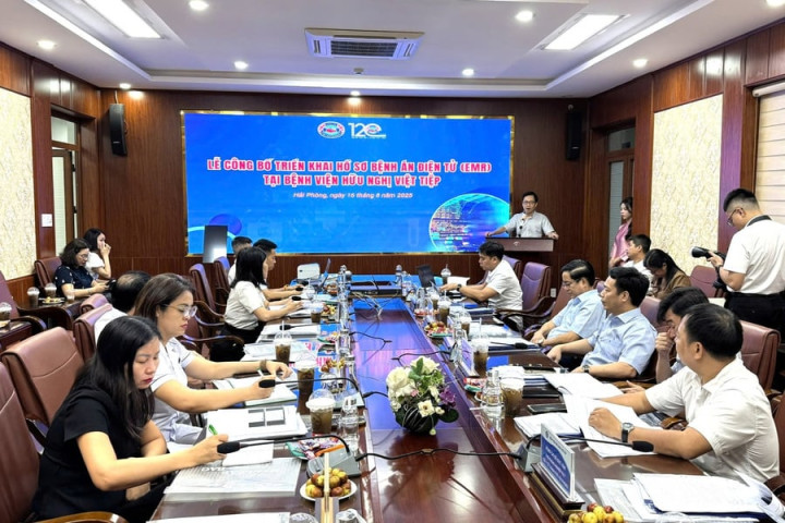 Hải Phòng: Bệnh viện Hữu nghị Việt Tiệp chính thức triển khai Hồ sơ Bệnh án điện tử