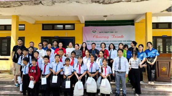 Hành trình mang hạnh phúc đến với vùng cao Bình Điền của Quỹ Từ thiện Hạnh phúc