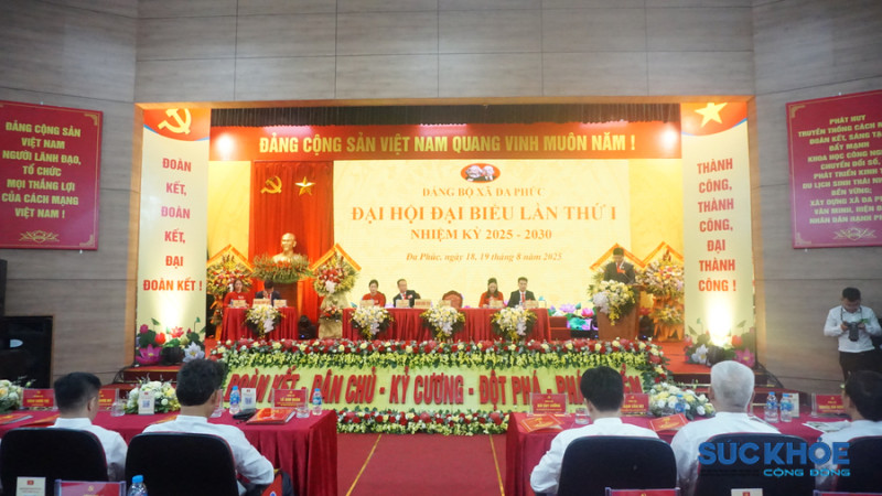 Đại hội đại biểu lần thứ I Đảng bộ xã Đa Phúc: Quyết tâm xây dựng xã phát triển toàn diện, đời sống Nhân dân ngày càng nâng cao